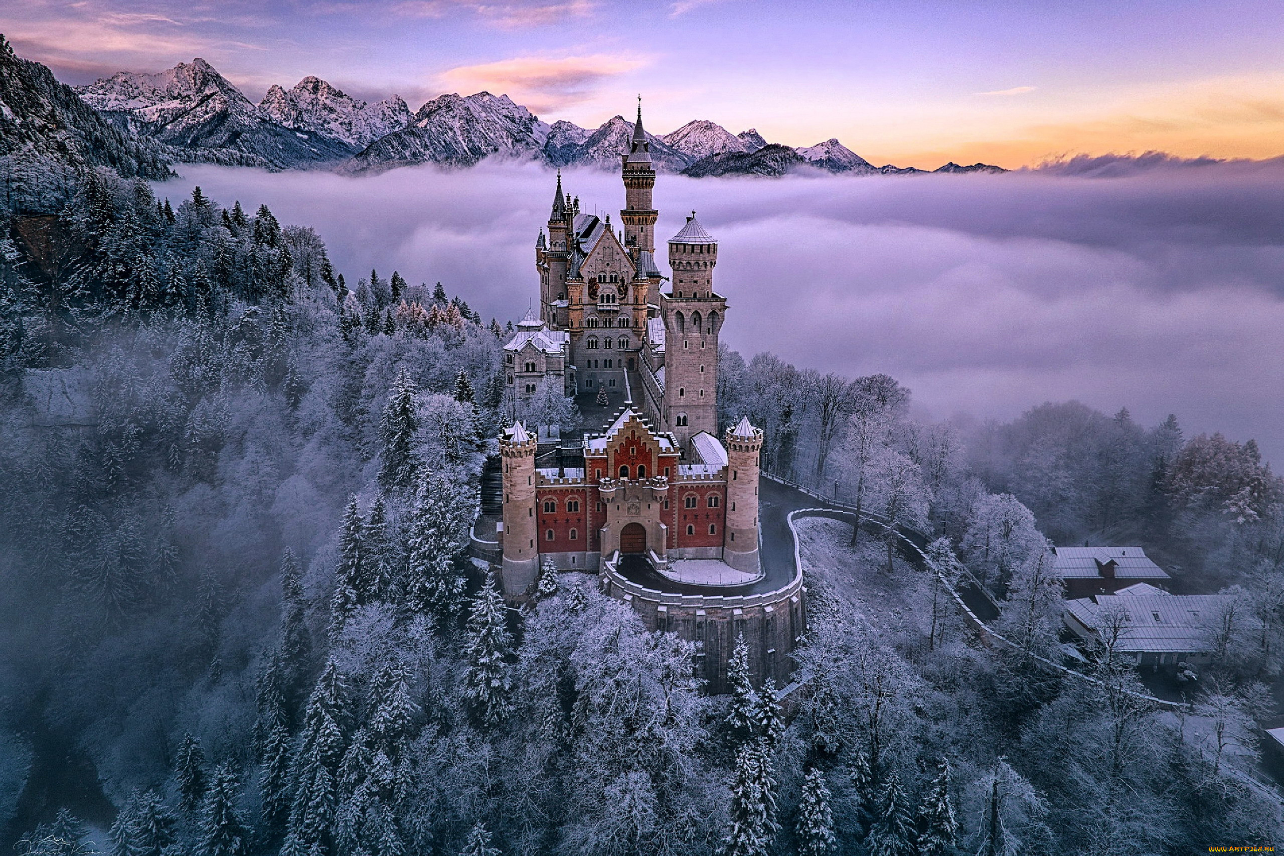 neuschwanstein castle, bavarian alps, ,   , , neuschwanstein, castle, bavarian, alps